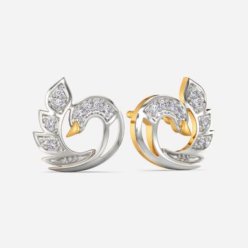 White Soiree Diamond Earrings