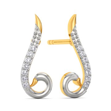Tale of Swan Diamond Earrings