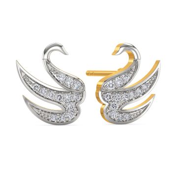 Winged Vision Diamond Earrings