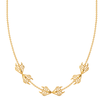 Stellar Trace Gold Necklaces