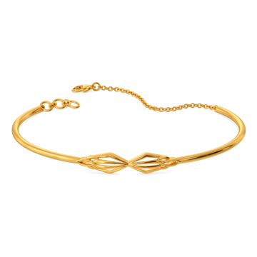 Orbital Spikes Gold Bangles