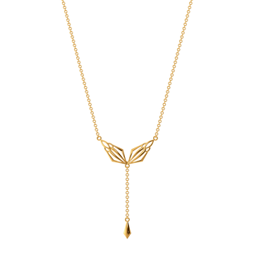 Orbital Spikes Gold Necklaces