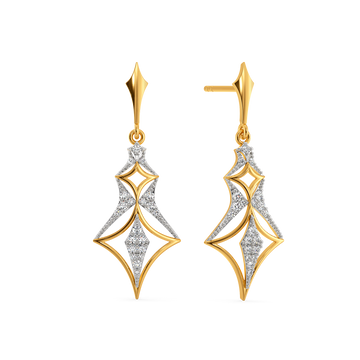 Nova Glint Diamond Earrings