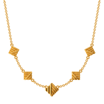Weekend in the City Gold Necklaces