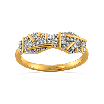 Do Not Overthink Stripes Diamond Rings