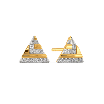 Stripes all the Way Diamond Earrings