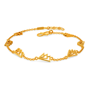 Layer Show Gold Bracelets