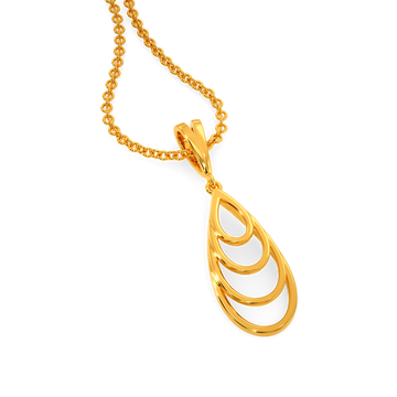 Layerific Gold Pendants
