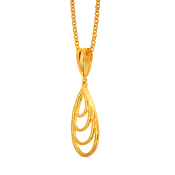 Layerific Gold Pendants
