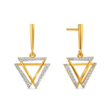 Layered Perfection Diamond Earrings