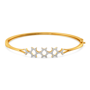 Own the Cutouts Diamond Bangles
