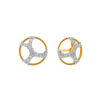 Own the Cutouts Diamond Earrings