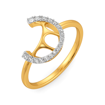 Bold in Cutouts Diamond Rings