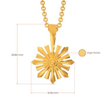 Hello Summer Gold Pendants