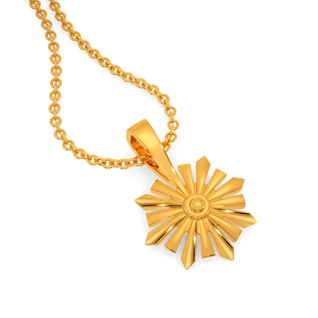 Hello Summer Gold Pendants