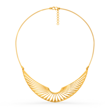 Summer Swirl Gold Necklaces