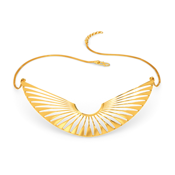 Summer Swirl Gold Necklaces