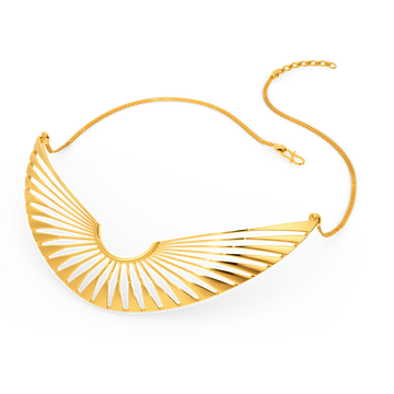Summer Swirl Gold Necklaces