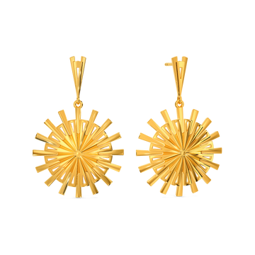 In A Sunny Moment Gold Earrings