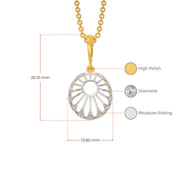 You Be Glowin Diamond Pendants