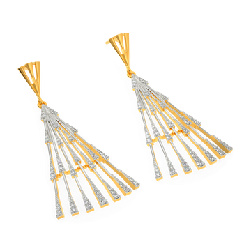 Luminescent Diamond Earrings