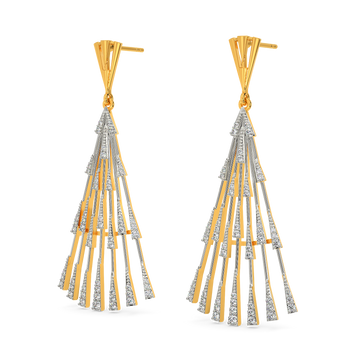 Luminescent Diamond Earrings
