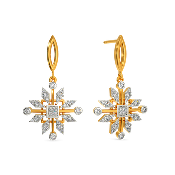 Nordic Nestle Diamond Earrings