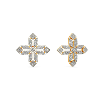 Nordic Nestle Diamond Earrings