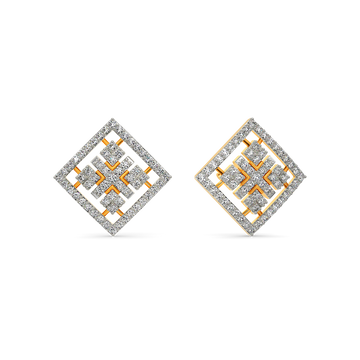 Nordic Serenity Diamond Earrings