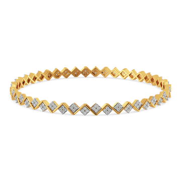 Plaid it Cool Diamond Bangles