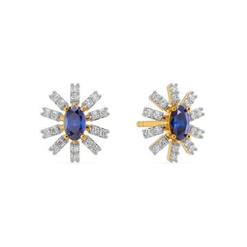 Touch of Royalty Diamond Earrings