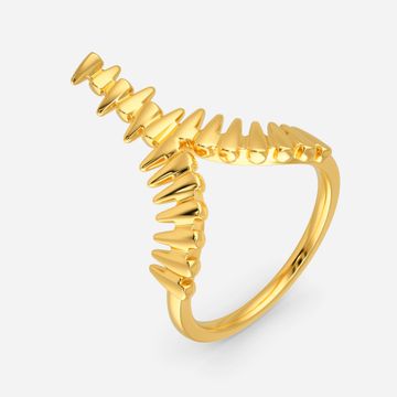 Swooning for Zips Gold Rings