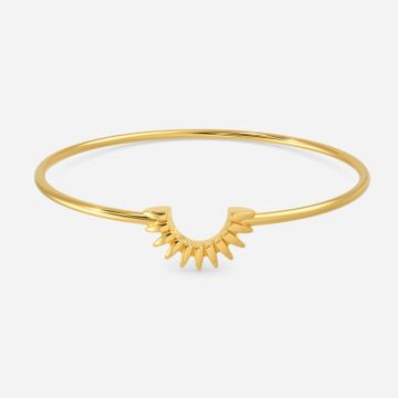 Chipper in Zipper Gold Bangles