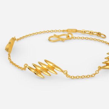 Zip It Up Gold Bracelets