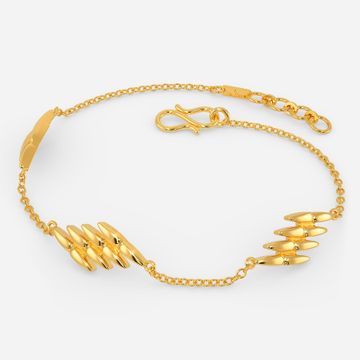 Zip It Up Gold Bracelets