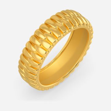 Zip Allure Gold Rings