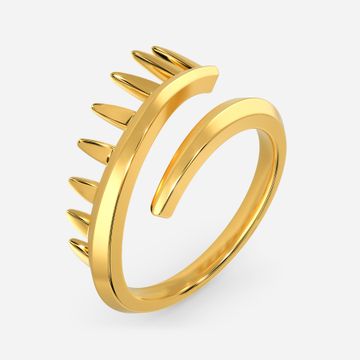 Zipped Sojourn Gold Rings