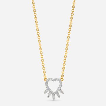 Lovestruck Zips Diamond Necklaces