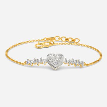 Edgy Romance Diamond Bracelets