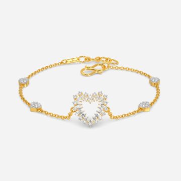 Zippered Romance Diamond Bracelets
