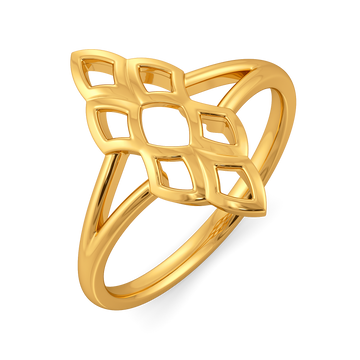 Serpentine Allure Gold Rings