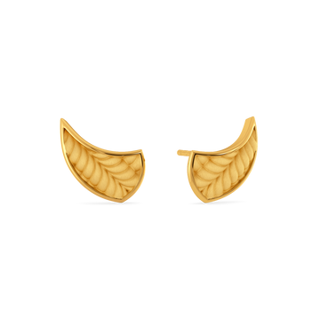 Knits of Autumn Gold Earrings