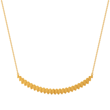 Knit Play Gold Necklaces