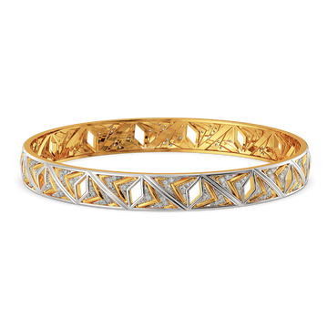 Woven in Sparkle Diamond Bangles