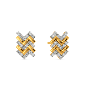 Knits Harmony Diamond Earrings
