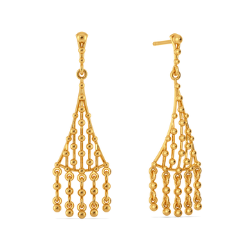 In a Fantasy Land Gold Earrings