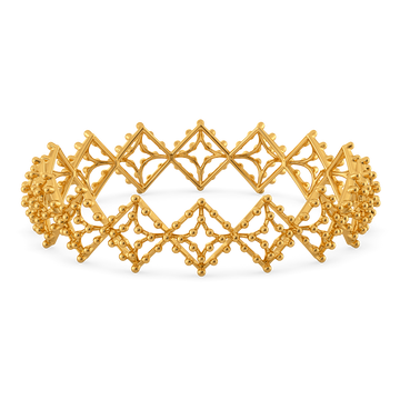 Unbridled Frivolity Gold Bangles