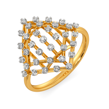 Extravagant Charm Diamond Rings
