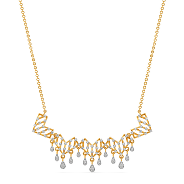 Extravagant Charm Diamond Necklaces