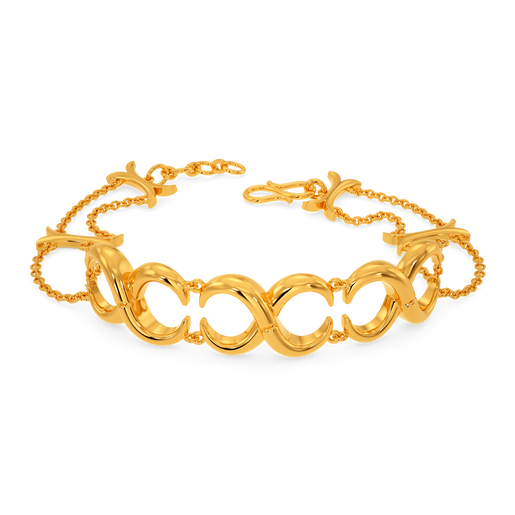 The Untamed Beast Gold Bracelets